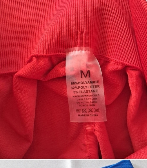 Nwot Abonlen Women's Crunch Red/Blue Set Of 2, medium - Picture 5 of 7